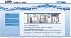 Desktop Screenshot of famix.de